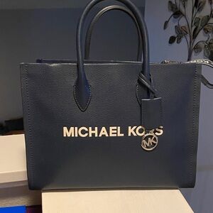 Michael Kors Dark Blue Handbag